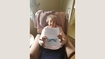 Wigan care home Residents enjoy new pen pal initiative